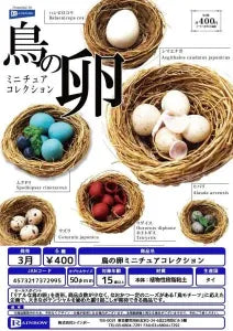[Pre-order Dec 25] 400CP Bird Eggs Miniature Collection