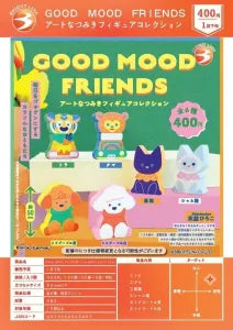 [Pre-order Oct 25] [GOOD MOOD FRIENDS] Artistic Wooden Block Figure Collection