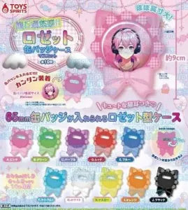 [Pre-Order Sep 25]  Support Your Favorite! Rosette Tin Badge Case Mascot
