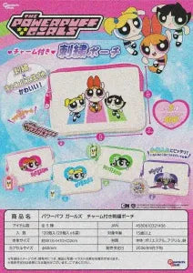 [Pre-Order Jun 26] The Powerpuff Girls Embroidered Pouch with Charm