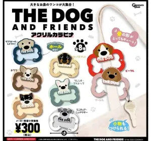 [Pre-Order Aug 26] THE DOG AND FRIENDS Acrylic Carabiner