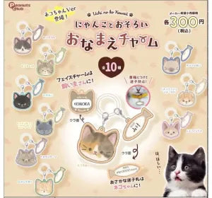 [Pre-Order Aug 26] Matching with Your Cat Name Charm Ver. 2