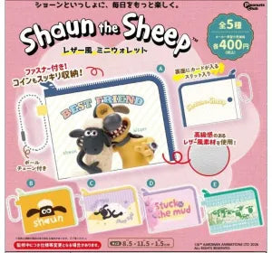 [Pre-Order Aug 26] Shaun the Sheep Faux Leather Mini Wallet