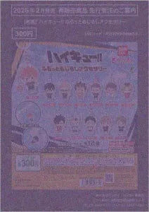 [Pre-order Oct 25] Haikyuu Flat Marker Accessories