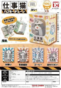 [Pre-Order Jun 26] Shigoto Neko Box Keychain