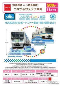[Pre-Order Aug 25] Seibu Railway × Odakyu Electric Railway Connected Sustainable Train