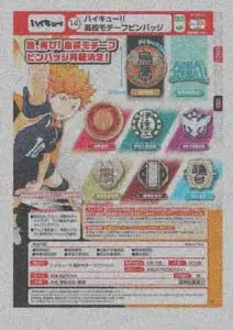 [Pre-order Nov 25] Haikyu!! High School Emblem Pin Badge