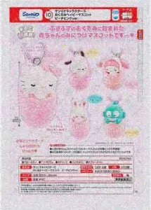 [Pre-Order Sept 26] Sanrio Characters Swaddled Baby Mascot Peach Pink Ver.