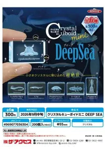 [Pre-Order Jun 26] Crystal Cuboid mini Deep Sea