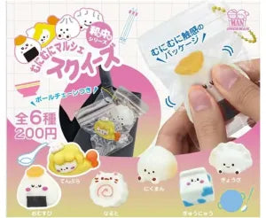 [Pre-Order Aug 26] Muni-Muni Marche Squishy – Japanese & Chinese Cuisine