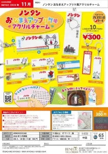 [Pre-Order Aug 26] Nontan Name Appliqué-Style Acrylic Charm