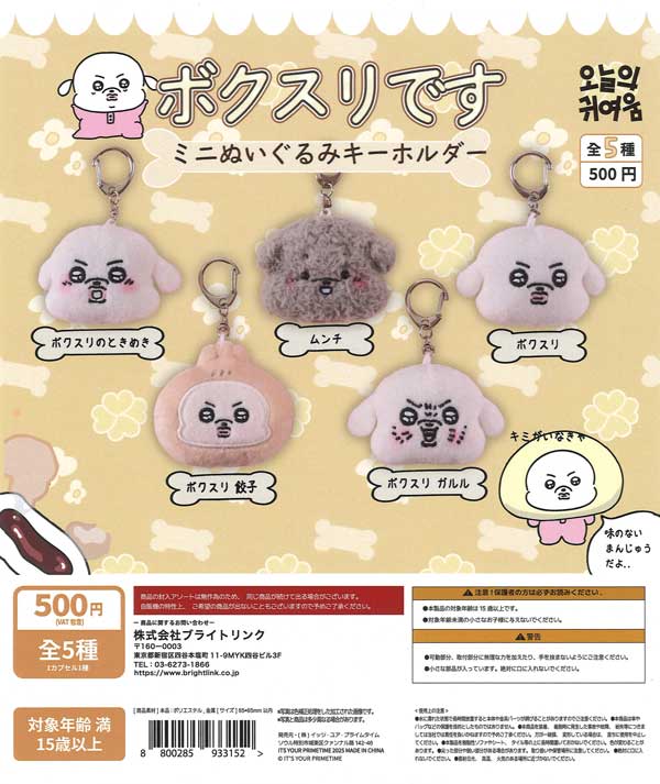 [In Stock Pre-Order] Box Suri Mini Plush Keychains