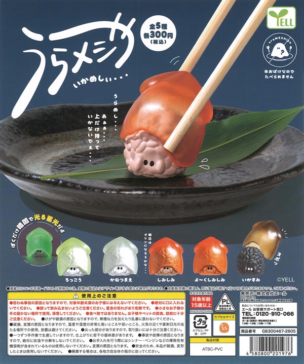 [In Stock Pre-Order] Ura Meshiya - Ika Meshi (40 pieces)