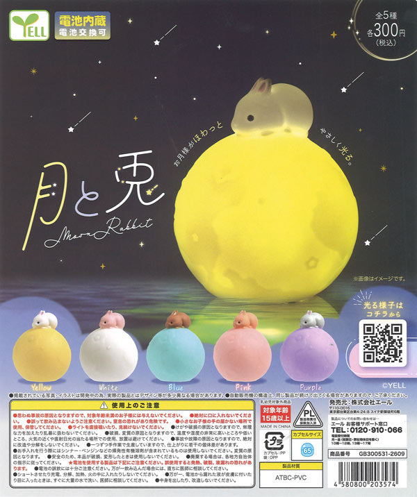 [In Stock Pre-Order] Moon and Rabbit (40 pieces) *Battery-equipped