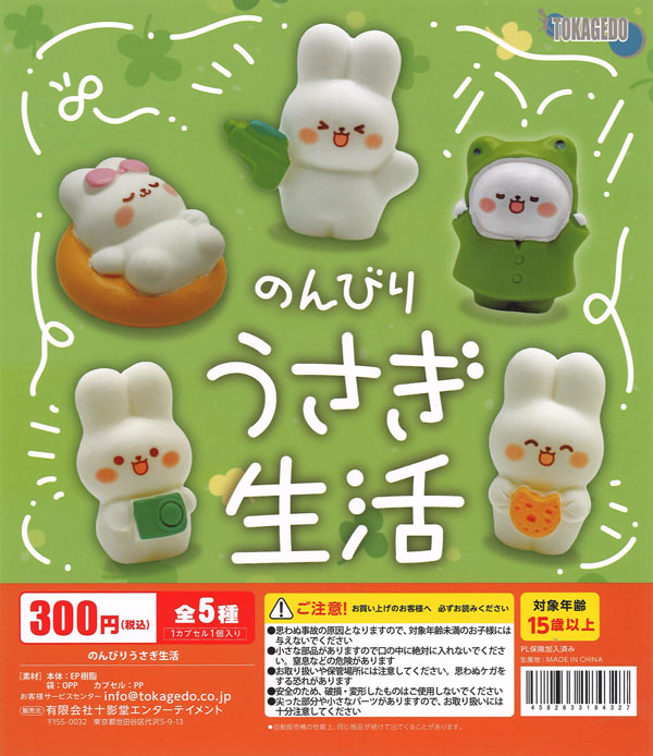 [In Stock Pre-Order] Relaxing Rabbit Life (40 pieces)